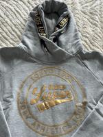 Hoodie Superdry Gr L grau/gold Bayern - Pförring Vorschau