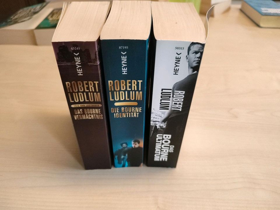 Robert Ludlum, mehrere Bände der Bourne Serie in Saarbrücken