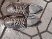 Sneaker, Leder Halbschuhe gr 38 Gold-Silber Nordrhein-Westfalen - Bottrop Vorschau