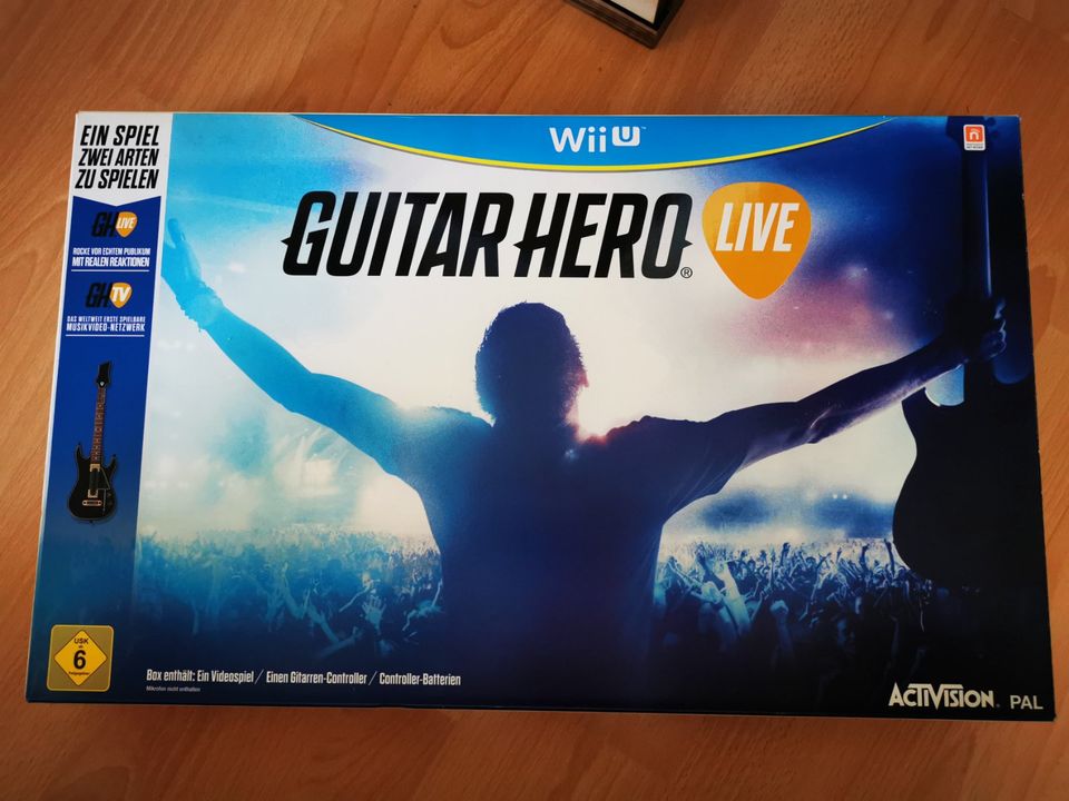 Guitar Hero Live WiiU Top Zustand Kaum genutzt OVP in Weilheim