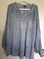 Bluse Tunika Janina Gr 46 hellblau graubrau Hessen - Münchhausen Vorschau