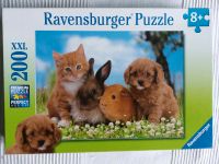 Puzzle, 200 Teile, Tierpuzzle, Hund Katze Kaninchen Meerschwein Niedersachsen - Bohmte Vorschau