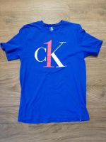 Shirt Calvin Klein blau Herren Gr. M Rostock - Dierkow Vorschau