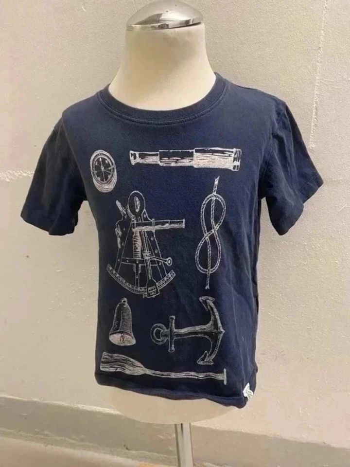Dunkelblaues "Motiv" T-Shirt - Größe: 92 in Hamburg