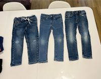 H&M Jeans 110 Denim Used 1 x super soft 2 x  Skinny Fit Bayern - Stadtbergen Vorschau