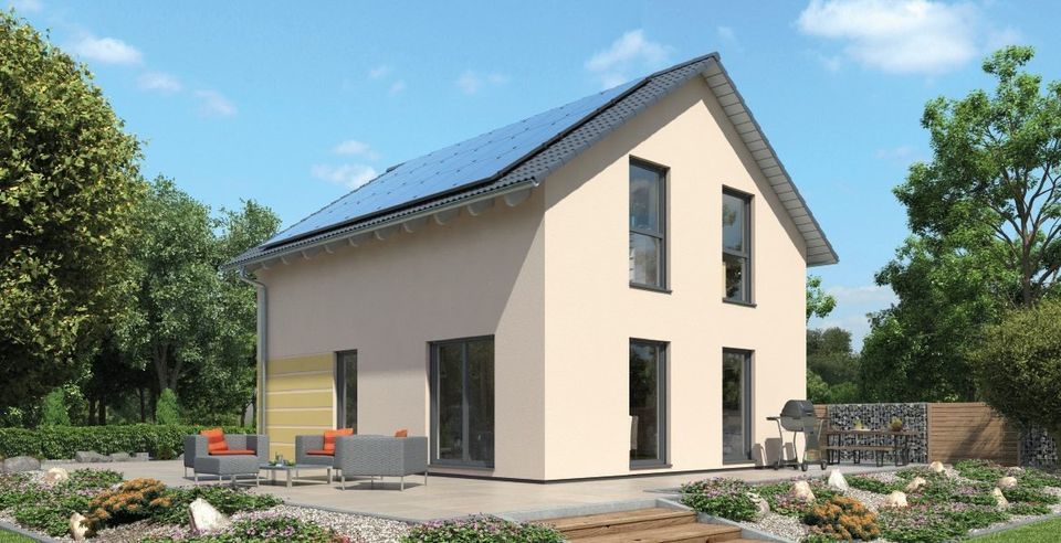 Die perfekte Wohlfühloase – Modernes Einfamilienhaus von Schwabenhaus in Dermbach