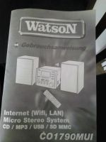 Watson Internet Micro Stereo System CO1790MUI Nordrhein-Westfalen - Hagen Vorschau