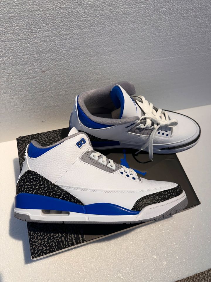 Nike Air Jordan 3 Retro Racer Blue 11.5 / 45,5 in Hechingen