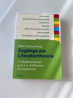 Zugänge zur Literaturtheorie (Der Sandmann) von Oliver Jahraus Niedersachsen - Braunschweig Vorschau