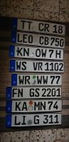 11 Kennzeichen Nummernschild Schilder 1 Preis Bayern - Wasserburg Vorschau