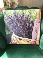 Deko Bild mit Lavendel 40x40 cm Hessen - Ludwigsau Vorschau