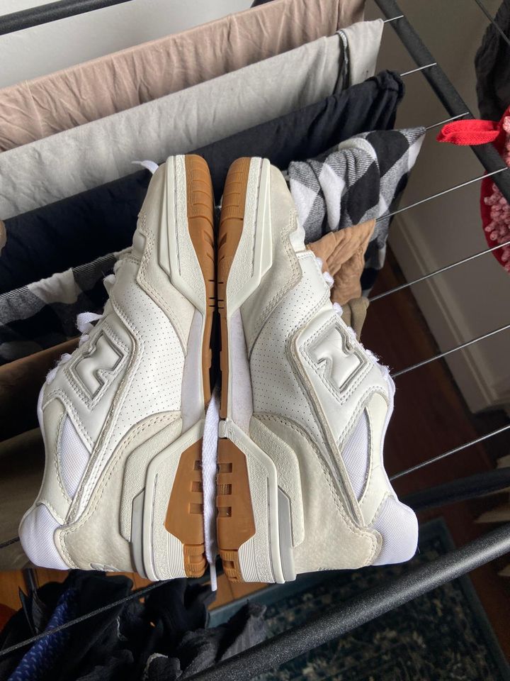 New Balance 550 white gum 38.5 in Saarbrücken