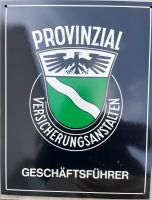 Werbeschild PROVINZIAL VERSICHERUNGSANSTALTEN Geschäftsführer Kiel - Hasseldieksdamm Vorschau