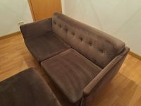 Wunderschönes 3 Sitzer Sofa mit Hocker Thüringen - Arnstadt Vorschau