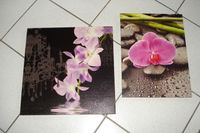 Bilder - 2er Set mit Orchideen ❤️ wie neu ❤️ Hessen - Limeshain Vorschau