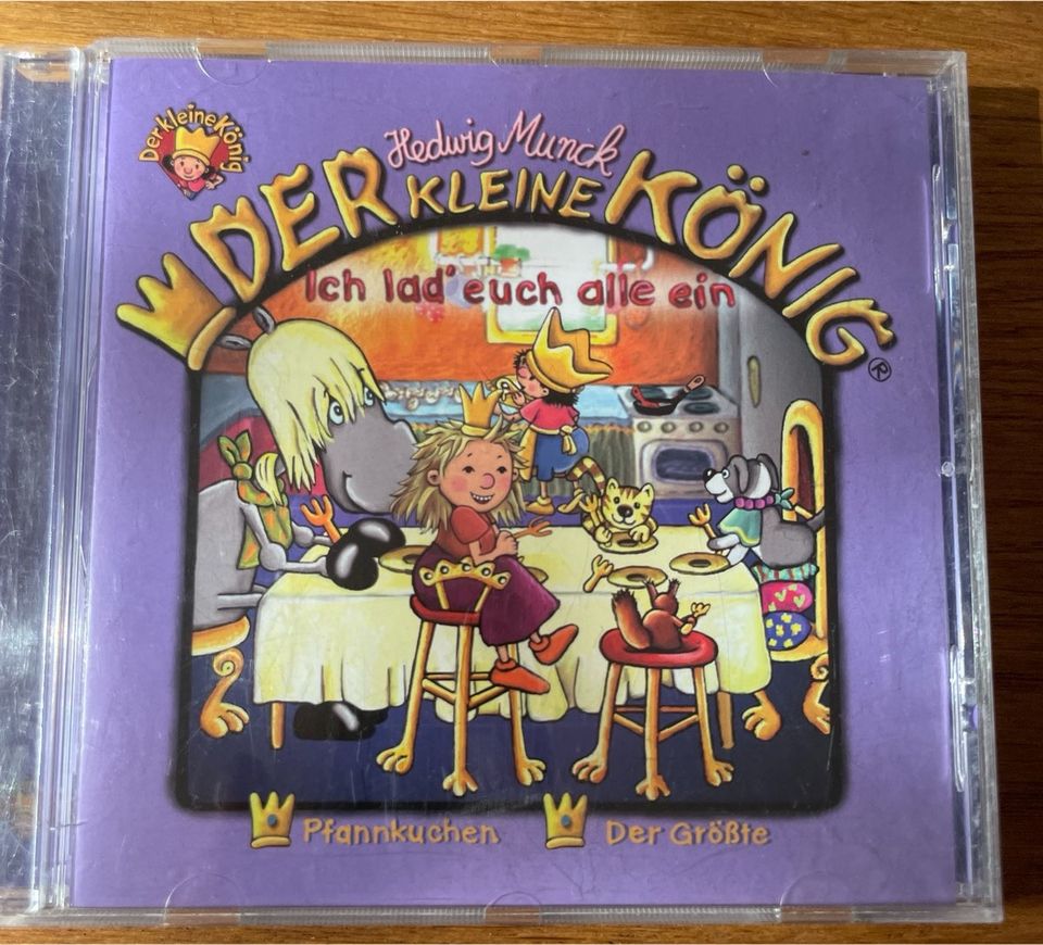 Kinder CDs Der kleine König 3+1 in Schwetzingen