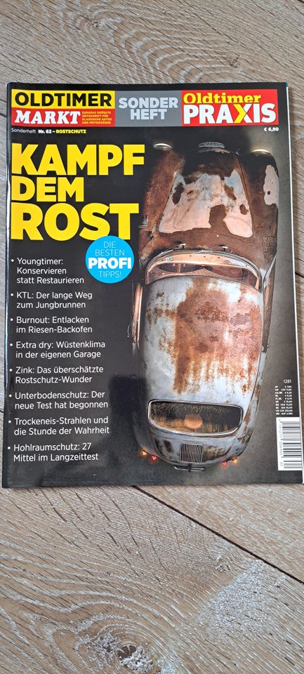 Oldtimer Markt Sonderheft Kampf dem Rost. in Euskirchen