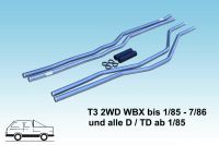 VW Bus T3 2 WD : 1 Satz Edelstahl Wasserrohre Niedersachsen - Göttingen Vorschau