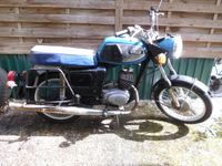 MZ TS 150 DDR Motorrad blau 1975 Schleswig-Holstein - Nortorf Vorschau