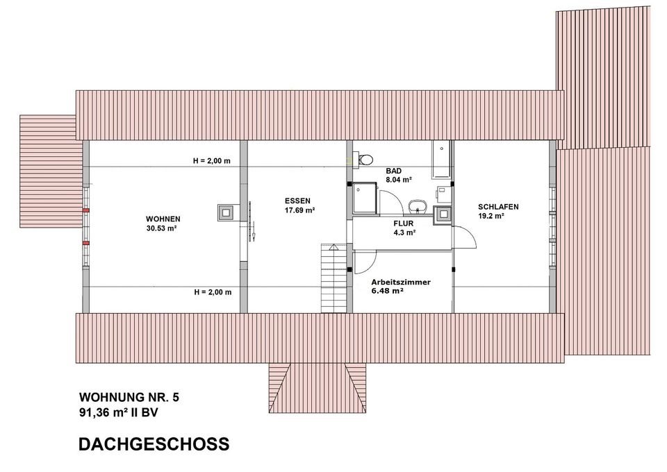 Dachgeschoss Wohnung in Delligsen zu vermieten (Erstbezug) in Delligsen