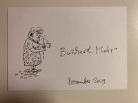 Karikaturist Burkhard Mohr: handsignierte Originalzeichnung München - Trudering-Riem Vorschau