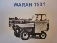 Suche Ersatzteile und Ersatzteilkatalog für Dumper Waran Mecklenburg-Vorpommern - Penkun Vorschau