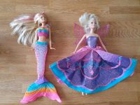 2 Barbiepuppen Meerjungfrau Fee Leuchtflosse wasserfest Bochum - Bochum-Süd Vorschau