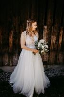 Biete wunderschönes Brautkleid zum Schnapperpreis Baden-Württemberg - Bad Wurzach Vorschau