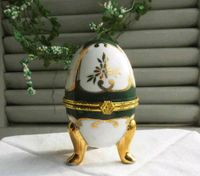 Zauberhaftes porzellan 'Ei' Schatulle Faberge Art Baden-Württemberg - Aichelberg Vorschau