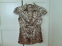 Satin Bluse Leo Muster Gr. XS 34 von Tally Weijl Dresden - Pirnaische Vorstadt Vorschau