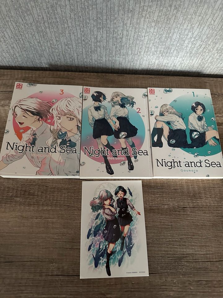 Manga Night and Sea Band 1 bis 3 inkl. Card in Dörpen