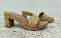 Hugo Boss Damen Pantolette Kork-Blockabsatz Leder/Geflecht Gr 40 Stuttgart - Vaihingen Vorschau