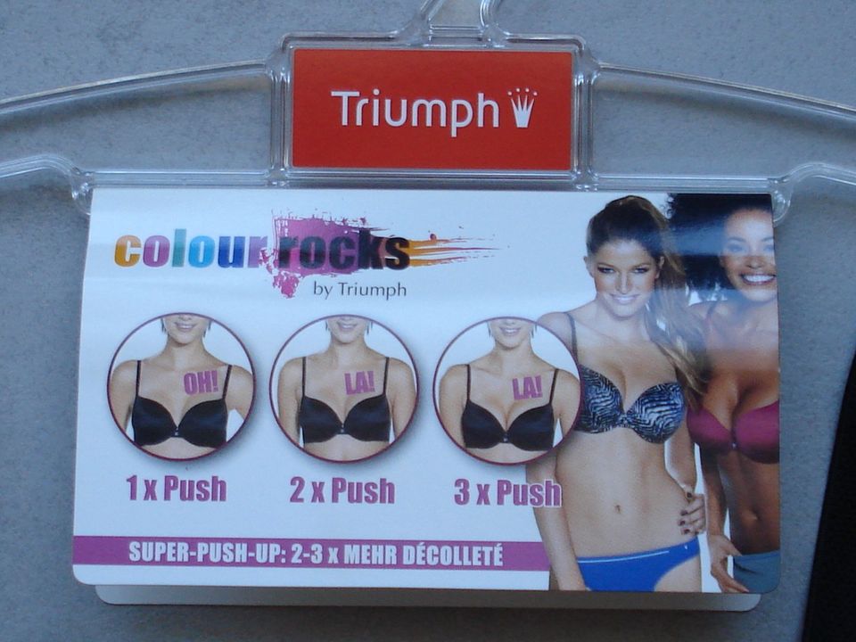 Triumph Trendy Push up Bügel BH mit Multifunktionsträger, Gr. 75B in Holzmaden