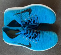 Nike Free RN Flyknit, Blau, Gr. 45 Bayern - Bad Steben Vorschau