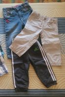 Lange Hosen Gr. 80; 3 St. im Set 8€; Jeans, Adidas, Stoffh. beige Bayern - Karlshuld Vorschau