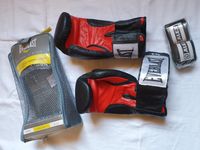 Leder Box-Handschuhe EVERLAST Fighter Ta: 8 mit Bandagen von ALEX Kreis Ostholstein - Bad Schwartau Vorschau