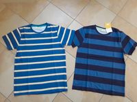 T-Shirt Shirt 2 Stück blau gestreift Gr. 146/152 - 1x NEU Thüringen - Bürgel Vorschau
