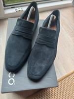 ECCO Herrenschuhe Loafer Wildleder, wie neu! TOP, Größe 44, Blau Nordfriesland - Tating Vorschau