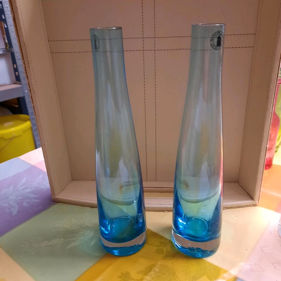 Vasen blau 2 Stück in Hersbruck