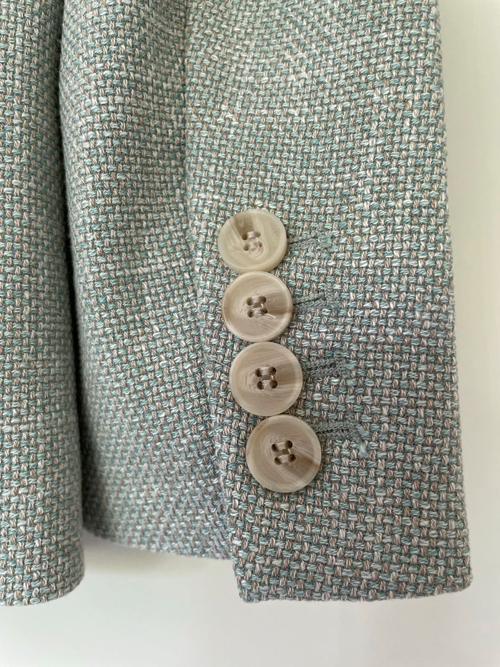 NEU H&M Blazer Jacke Salbeigrün Mint 34 XS Jacke Büro Office in Steinhagen