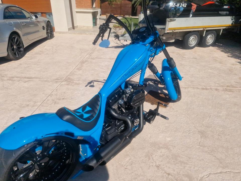 Exclusives Custombike Chopper Harley Davidson  Tausch möglich in Waldenburg