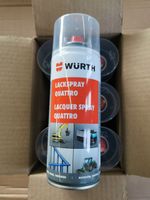 6x Farbspray Würth Quattro 400ml div. RAL Grundierung & Farbe Bayern - Wilburgstetten Vorschau