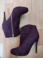 Stiefeletten Größe 36 Aubergine Köln - Chorweiler Vorschau