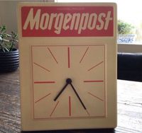 Wanduhr 70 er Jahre Vintage  Hamburger Morgenpost Bayern - Rosenheim Vorschau