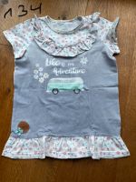 Handmade Shirt Bulli grau 134 Saarland - Ensdorf Vorschau