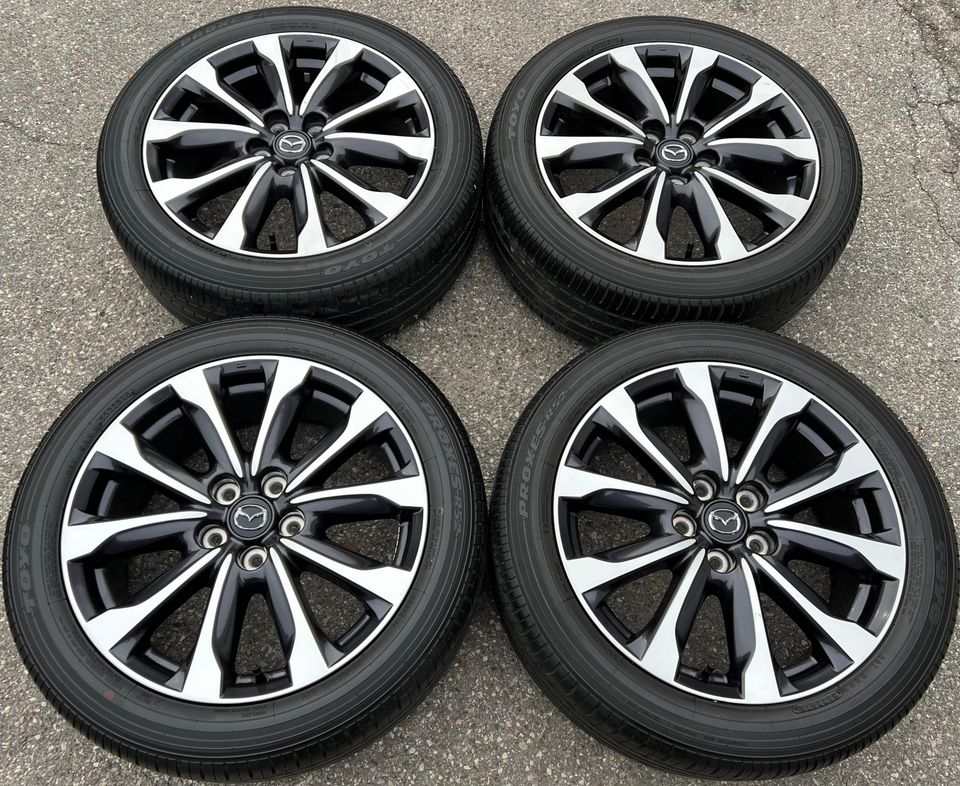 4 ORIGINAL 18" ALU SOMMERRÄDER MAZDA CX-3 DK 215/50R18 92V  #1G3N in Bad Tölz