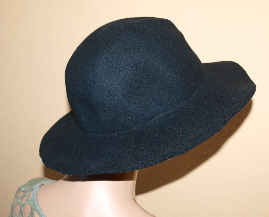 Fedora Filzhut NYC True Vintage Hut Mütze Cap Riesenkrempe Filz in Bischofsheim