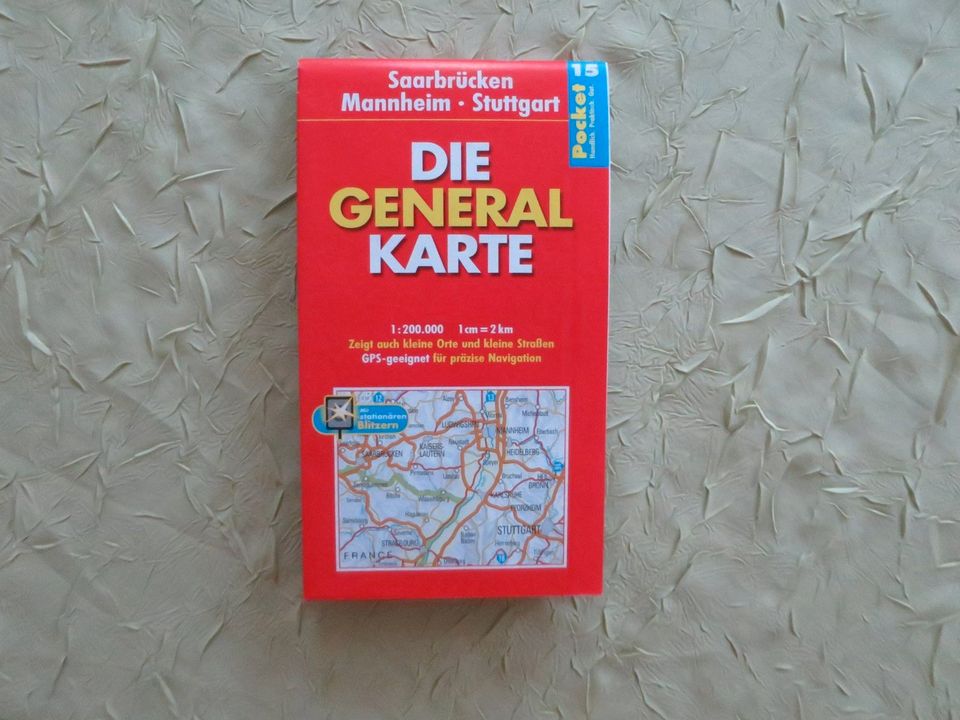 Die General Karte Pocket 15/18 2 in eins in Triftern