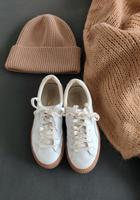 PUMA Turnschuhe BASKET weiß Platform Glatt Leder Gr38,5  10×getr Bayern - Mühldorf a.Inn Vorschau