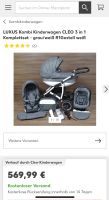 Kombi Kinderwagen CLEO 3 in 1 Hessen - Lollar Vorschau